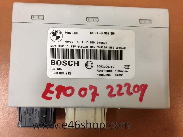 BMW E90 E91 PDC module , zeer veel e90 onderdelen !!, Auto-onderdelen, Elektronica en Kabels, BMW, Gebruikt, Ophalen of Verzenden