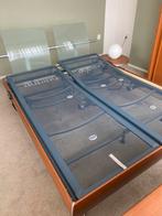 Auping (elektrisch) bed 2 pers (ombouw + 2 spiraal bodems+, Ophalen, Verstelbaar, Overige kleuren, Tweepersoons