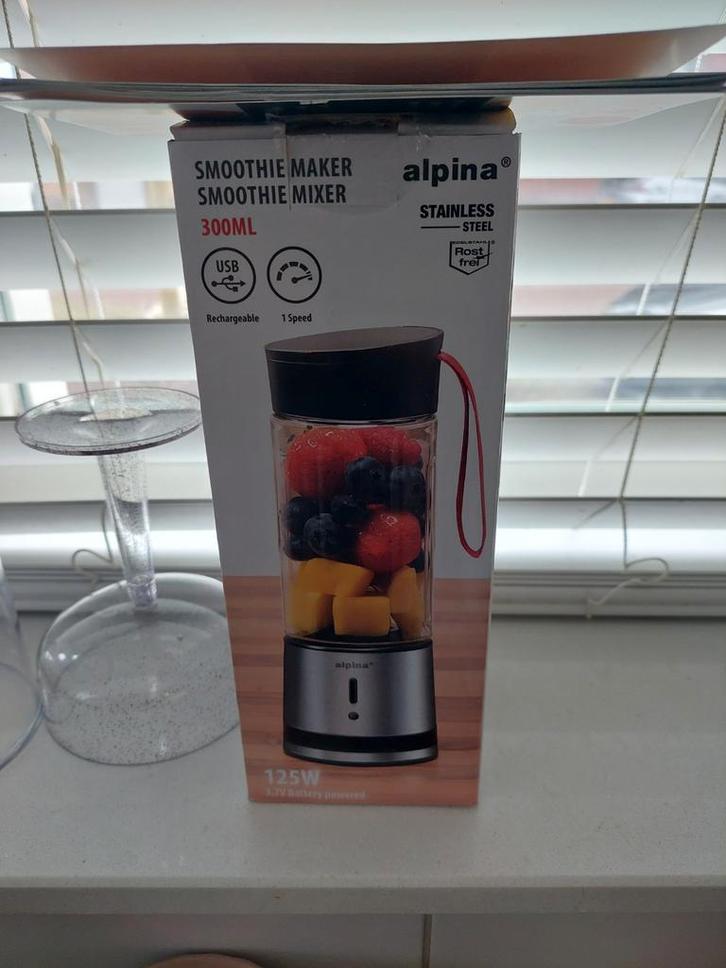 ALPINA Smoothie Maker - Nieuw in doos!, Witgoed en Apparatuur, Vriezers en Diepvrieskisten, Nieuw, Vrijstaand, Ophalen of Verzenden