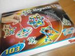 Bouwen met magneetjes 103 stuks in doos, Ophalen of Verzenden, Zo goed als nieuw, Puzzelen