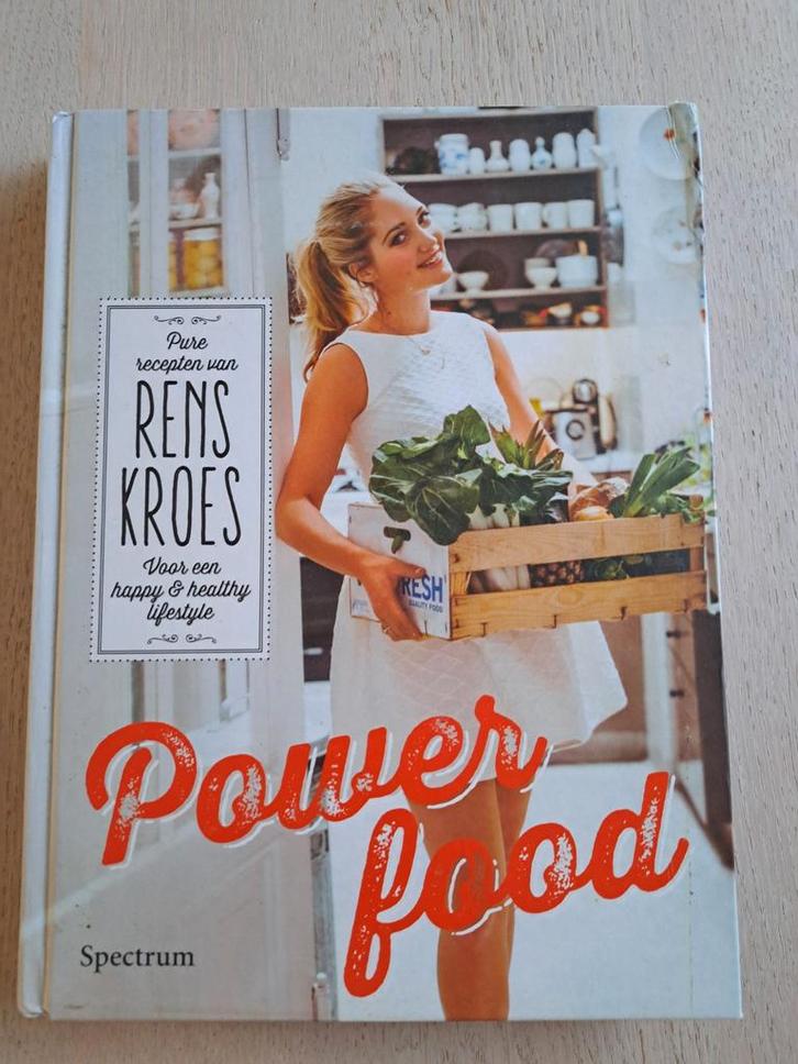 Power food - Rens Kroes, Boeken, Kookboeken, Zo goed als nieuw, Gezond koken, Ophalen of Verzenden