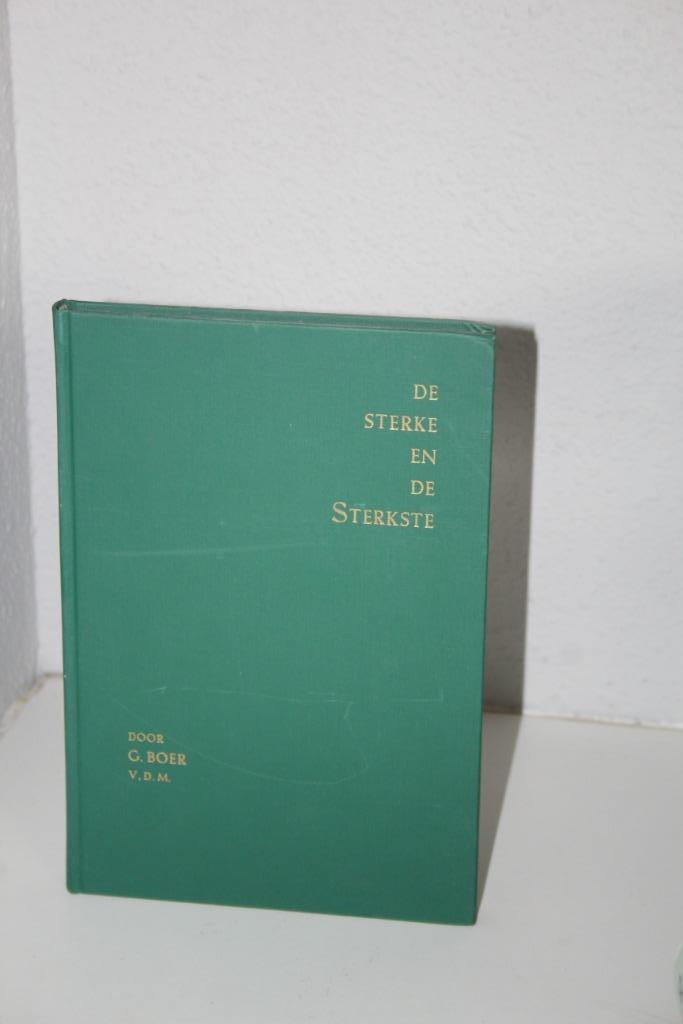 Ds G. Boer - De sterke en de Sterkste, Bijbellezingen Simson, Boeken, Godsdienst en Theologie, Gelezen, Christendom | Protestants