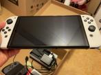 Nintendo Switch Oled wit, Ophalen, Gebruikt, Met 3 controllers of meer, Switch OLED