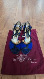 Nueva Epoca latin dansschoenen, maat 38, 4.5, Blauw, Ophalen of Verzenden, Zo goed als nieuw, Schoenen met hoge hakken