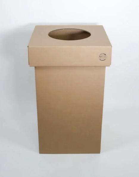 10x kartonne kliko / afvalbak / prullenbak van Kartent, Hobby en Vrije tijd, Feestartikelen, Overige typen, Ophalen