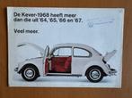 Folder VW Volkswagen programma 1967-08, Kever en 1600, Ophalen of Verzenden, Zo goed als nieuw, Volkswagen