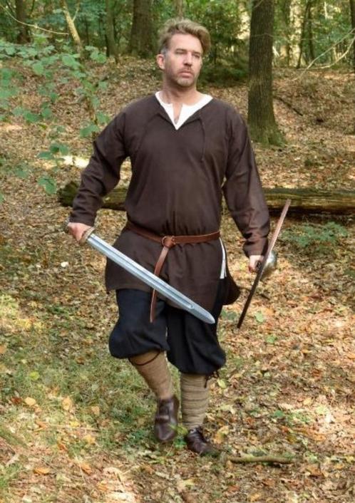 Vikingbroek, Kleding | Heren, Carnavalskleding en Feestkleding, Zo goed als nieuw, Kleding, Historisch, Overige maten, Verzenden