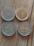 Franse Vrijheidsmunten - 2000, 2001, 2002 - Boom Motief, Postzegels en Munten, Ophalen of Verzenden, Frankrijk, 2 euro, Losse munt
