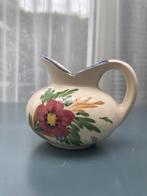 Schattig gebloemd kannetje /vaasje, Made in Holland, H7cm, Antiek en Kunst, Antiek | Keramiek en Aardewerk, Ophalen of Verzenden