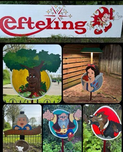Straatversiering thema Efteling Te Huur, Hobby en Vrije tijd, Feestartikelen | Verhuur, Ophalen of Verzenden