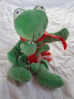 Collectors item 2 kikkers gote is ook handpop, Kinderen en Baby's, Speelgoed | Knuffels en Pluche, Ophalen of Verzenden, Zo goed als nieuw
