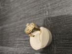 14 k gouden heren ring met leeuwenhoofd 13,6 gram, 20 of groter, Heer, Nieuw, Ophalen of Verzenden