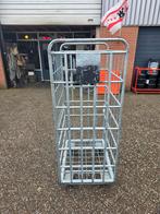 Stevige metalen transport kar zwenkwielen, Ophalen, Transportkar, ., 100 liter of meer