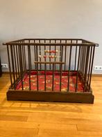 Retro houten  box - inklapbaar, Ophalen, Gebruikt, Rechthoekig