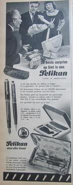 knipsel  PELIKAN pen   1953, Ophalen of Verzenden, 1940 tot 1960, Nederland, Knipsel(s)