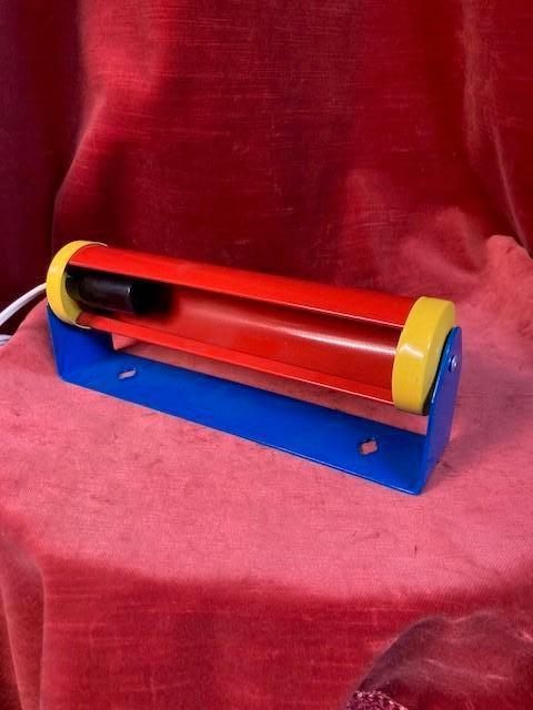 Vintage Memphis Bedlamp - Hoogglans - Gaaf&Goed - br 25 cm, Huis en Inrichting, Lampen | Losse lampen, Gebruikt, Overige typen