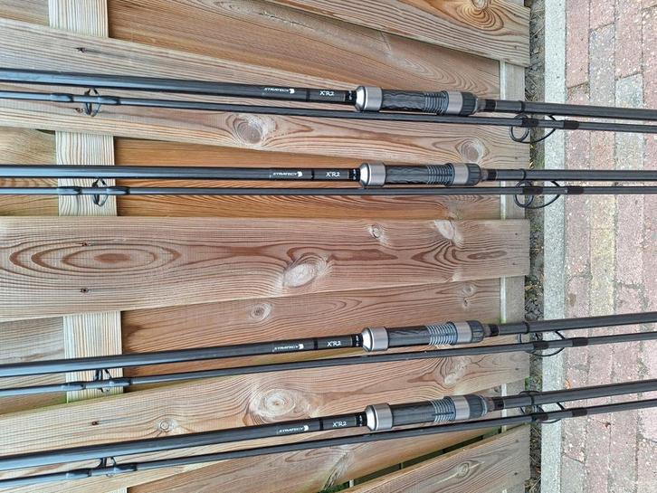 TK: 4 x Spro Strategy X'R2 12 ft, 3lb, Watersport en Boten, Hengelsport | Karpervissen, Zo goed als nieuw, Werphengel, Ophalen