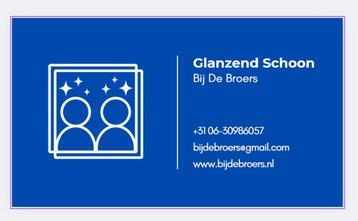 Glazenwasser Hengelo beschikbaar voor biedingen