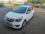 Opel Karl 1.0 Ecoflex 2016 Wit met airco en cruisecontrol, Voorwielaandrijving, Stof, 74 pk, 4 stoelen