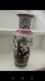 Vintage Italiaanse porselein vaas Chinese style V.V. Carraes, Antiek en Kunst, Antiek | Vazen, Ophalen