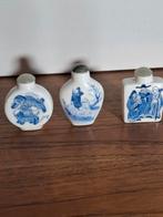 Drie Aziatische snuifflesjes., Ophalen of Verzenden