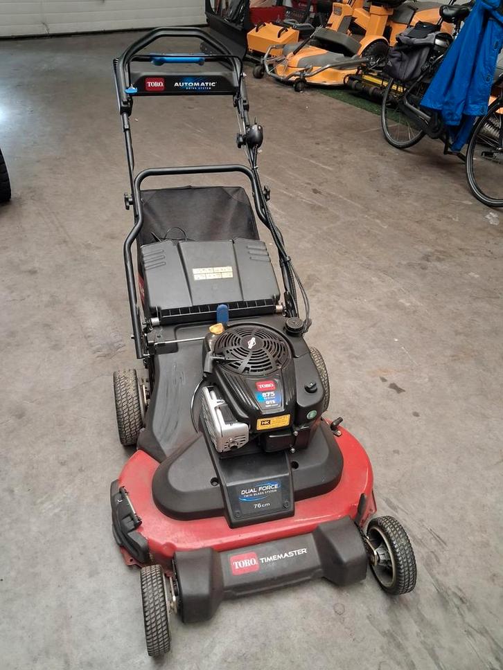 Toro TimeMaster 20977 Benzine Grasmaaier, Tuin en Terras, Grasmaaiers, Gebruikt, Benzine-grasmaaier, 50 cm of meer, Cirkelmaaier