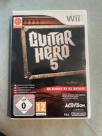 Guitar hero 5 Wii spel, Spelcomputers en Games, Games | Nintendo Wii, Vanaf 12 jaar, Ophalen of Verzenden, Muziek, Zo goed als nieuw