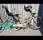 Moeder mama fiets, met 2 stoeltjes merk montego, Ophalen, 2 zitjes, Zo goed als nieuw, Overige merken