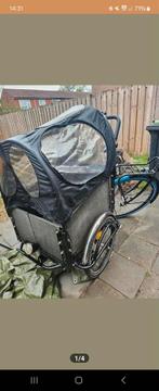 Bakfiets met maxicosi houder, Ophalen, Gebruikt