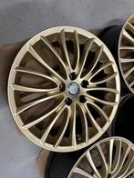 18inch Originele Alfa Gold RS Style Velgen! Giulietta 5x110, Auto-onderdelen, Banden en Velgen, Banden en Velgen, Gebruikt, Personenwagen