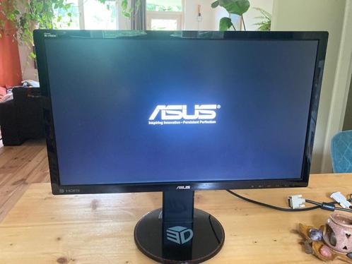 Gaming monitor Asus TFT 24" VG248QE 144Hz | Full HD, Computers en Software, Monitoren, Gebruikt, 101 t/m 150 Hz, DisplayPort, DVI
