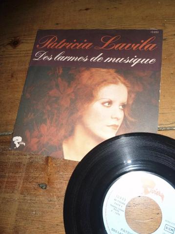 single PATRICIA LAVILA Des Larmes De Musique 1976  beschikbaar voor biedingen