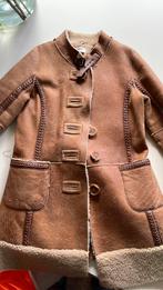 Essentiel girls - echte lammy coat bruin - meisje 8 jaar, Ophalen of Verzenden, Zo goed als nieuw, Meisje, Jurk of Rok
