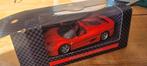 Modelauto 1:24 Shell collezione Ferrari F50 rood, Ophalen of Verzenden, Zo goed als nieuw, Bburago