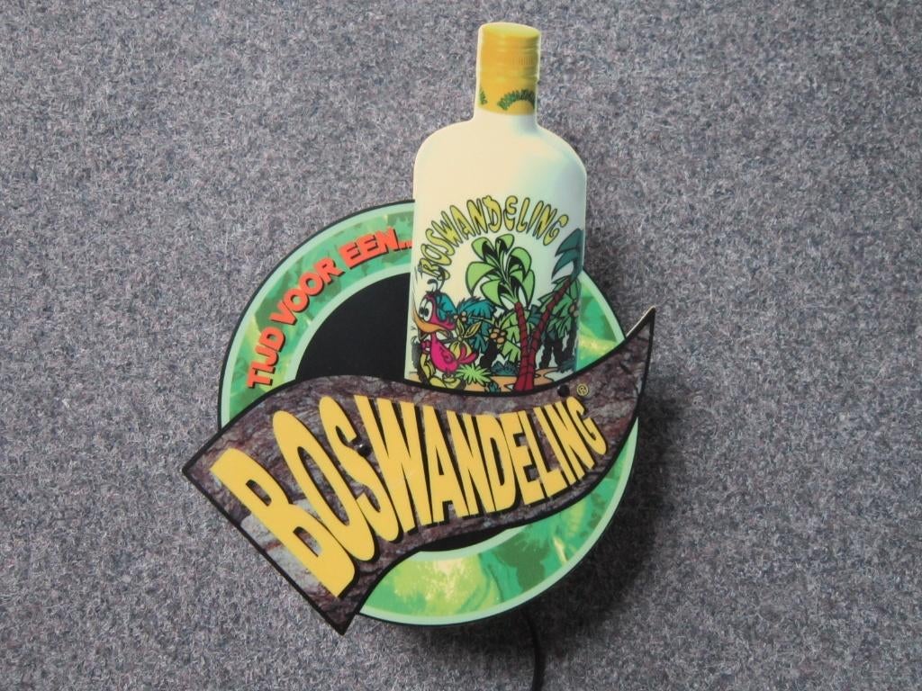BOSWANDELING LAMP LICHTRECLAME, Ophalen, Zo goed als nieuw, Lichtbak of (neon) lamp
