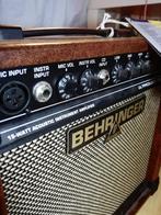 Behringer Ultracoustic AT108 geluids versterker voor gitaar, Muziek en Instrumenten, Ophalen of Verzenden, Zo goed als nieuw, Minder dan 500 watt