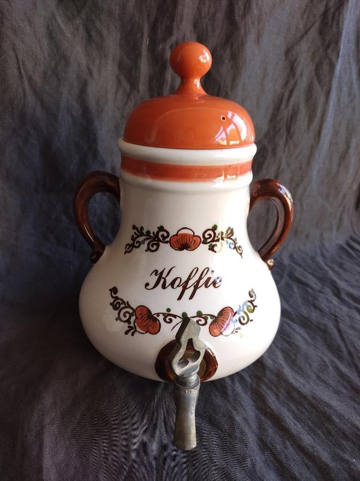 Mooie oude koffiepot, Antiek en Kunst, Antiek | Servies los, Ophalen of Verzenden