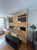Eikenhouten orgelmeubel met midi componenten, Ophalen of Verzenden, Zo goed als nieuw, 2 klavieren, Orgel