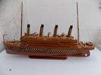 Boot modelbouw Schaalmodel Titanic hout af te bouwen, Hobby en Vrije tijd, Modelbouw | Boten en Schepen, Ophalen, Gebruikt