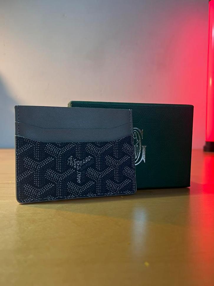 Goyard card holder - New, Sieraden, Tassen en Uiterlijk, Portemonnees, Nieuw, Overige merken, Grijs, Ophalen of Verzenden