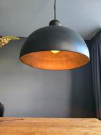 Industriële hanglamp zwart/goud, Huis en Inrichting, Ophalen, Zo goed als nieuw, Metaal, 50 tot 75 cm