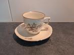 Kopje en schotelje (koffie) Rosenthal grey rose, Ophalen of Verzenden