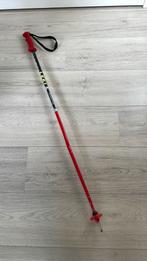 1 skistok Leki Racing Series 4,5 rood/grijs 100cm, Overige merken, Gebruikt, Ophalen of Verzenden, Skiën