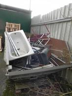 GRATIS Gehaald oude stelingen stalen kasten en ijzer, Ophalen