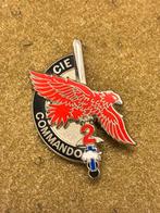 Frans brevet 2 cie commando, Verzamelen, Militaria | Algemeen, Verzenden, Landmacht, Overige gebieden, Embleem of Badge