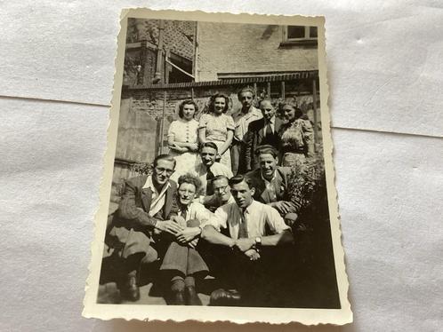 Vintage Foto Zomer 1945 Personeel NLGRL, Verzamelen, Foto's en Prenten, Gebruikt, Foto, Overige onderwerpen, 1940 tot 1960, Ophalen of Verzenden