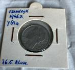 Frankrijk 1 Franc 1946, Ophalen of Verzenden, Frankrijk, Losse munt