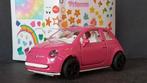 Fiat 500 2007 Pink 1:55 Siku Pol, Hobby en Vrije tijd, Ophalen of Verzenden, Nieuw, Auto