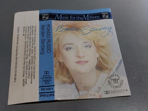 BERDIEN STENBERG - RONDO RUSSO (CASSETTEBANDJE), Cd's en Dvd's, Cassettebandjes, Zo goed als nieuw, Origineel, Klassiek, 1 bandje