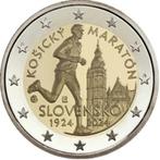 2 euro Slowakije “Internationale Marathon Košice’’ UNC 2024, Verzenden, Slowakije, 2 euro, Losse munt